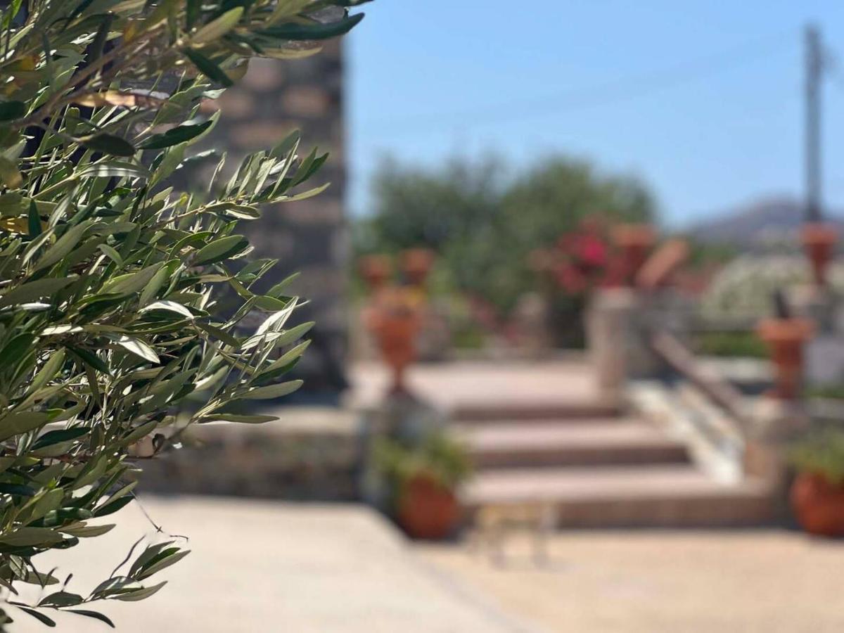 Πέτρινο Εξοχικό Σπίτι Στη Σύρο Agros  Экстерьер фото