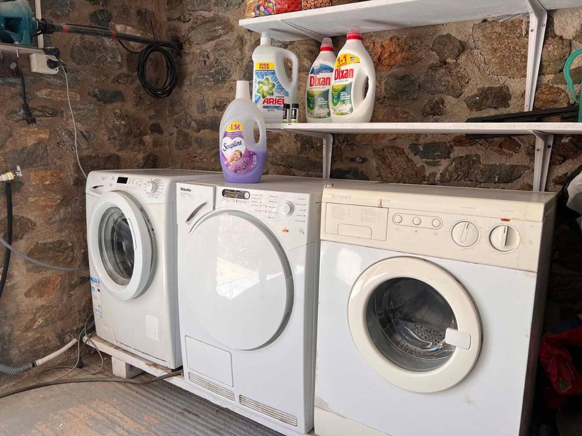 Πέτρινο Εξοχικό Σπίτι Στη Σύρο Agros  Экстерьер фото