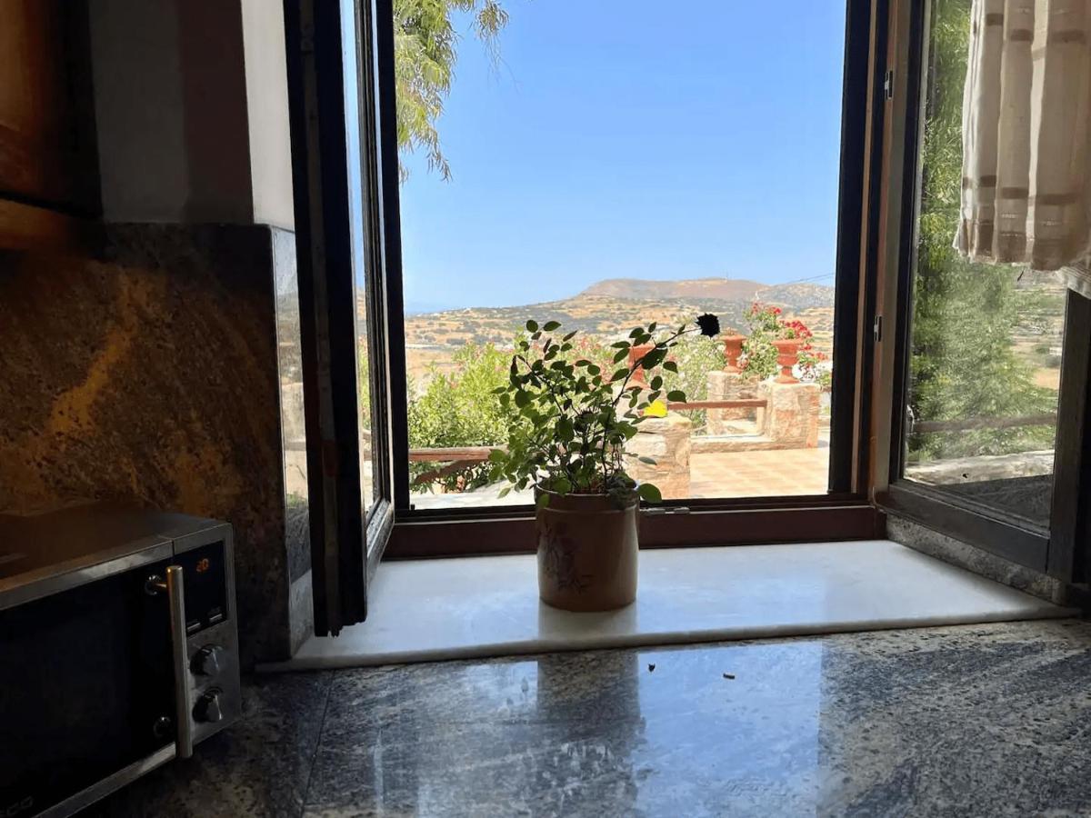 Πέτρινο Εξοχικό Σπίτι Στη Σύρο Agros  Экстерьер фото